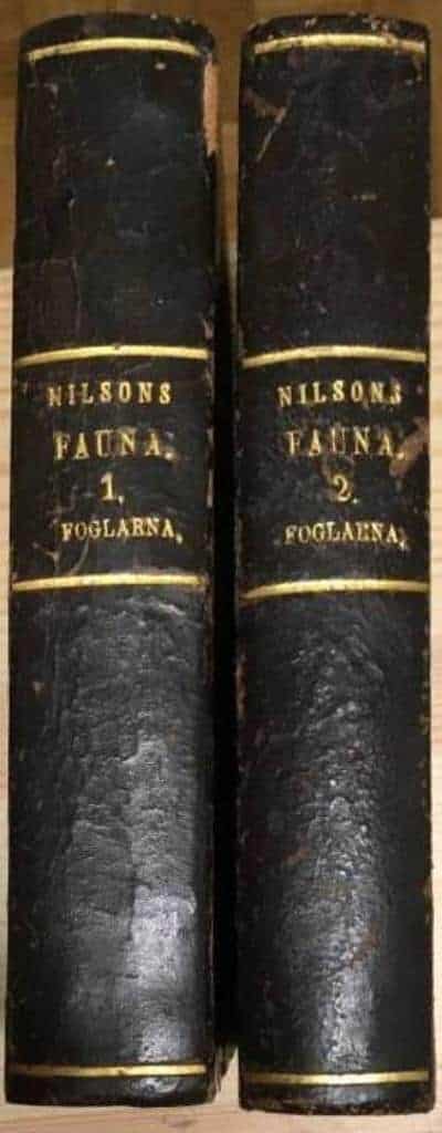 Sven Nilsson : Skandinavisk Fauna. Foglarna I-II