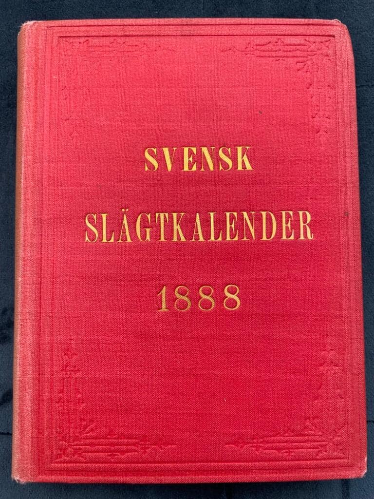 Svensk Slägtkalender 1888