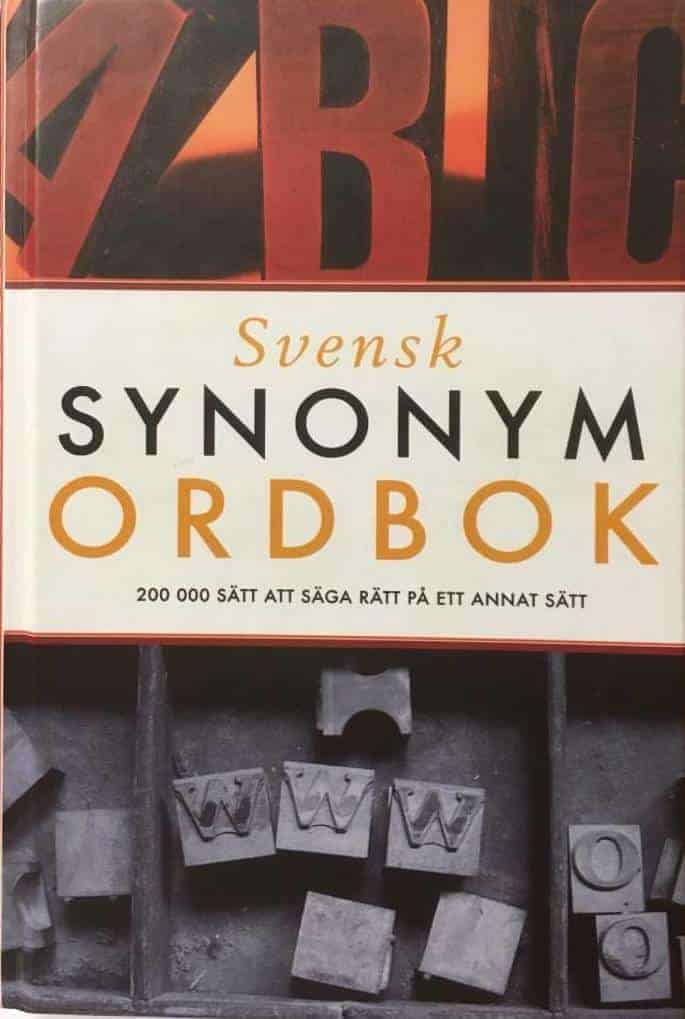 Svensk synonymordbok