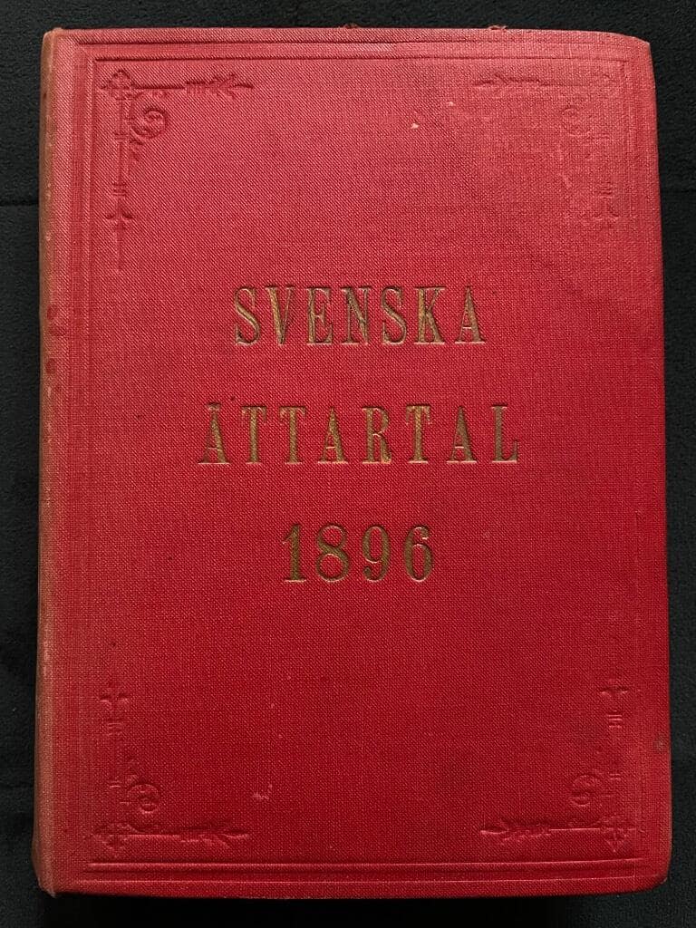 Svenska Ättartal 1896