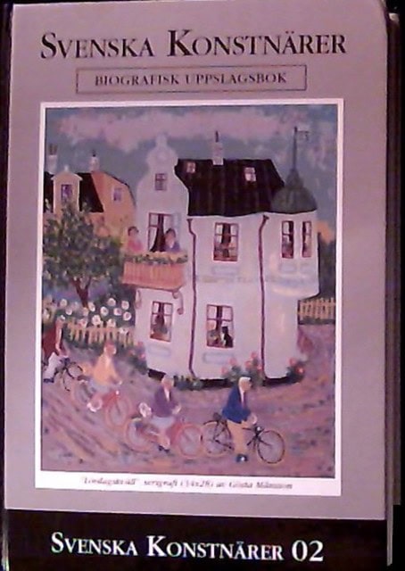 Svenska Konstnärer Biografisk uppslagsbok Svenska Konstnärer 02