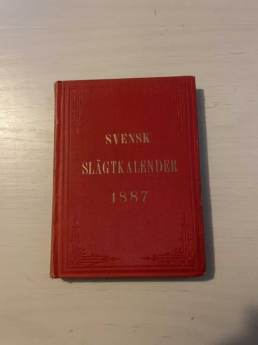 Svenska slägtkalender 1887