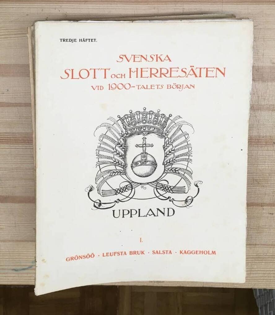 Svenska slott och herresäten vid 1900-talets början - enstaka häften
