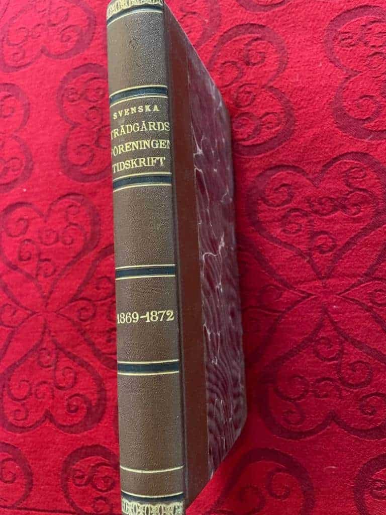 Svenska Trädgårdsföreningens tidskrift 1869 - 1872