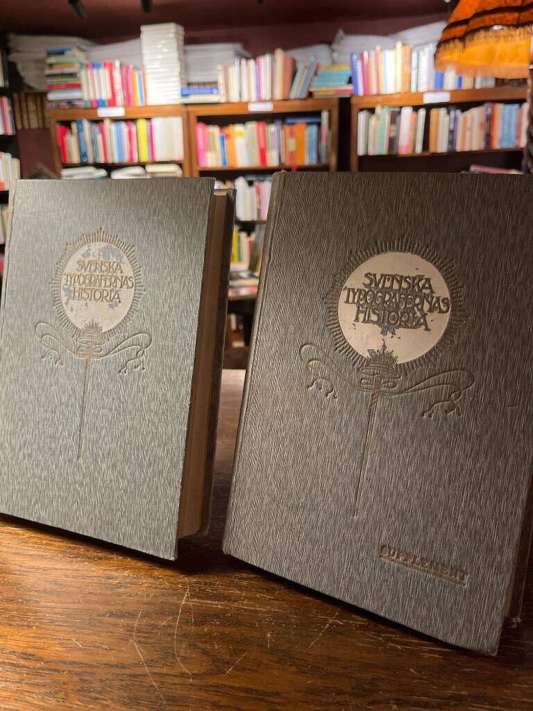 Svenska typografernas historia + supplement