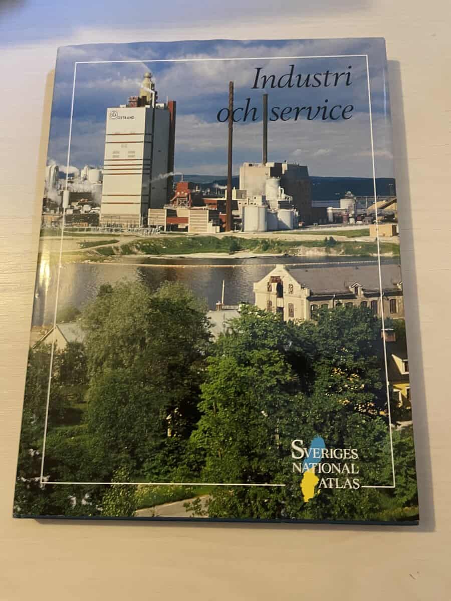 Sveriges nationalatlas - Industri och service - [Kartografiskt material]