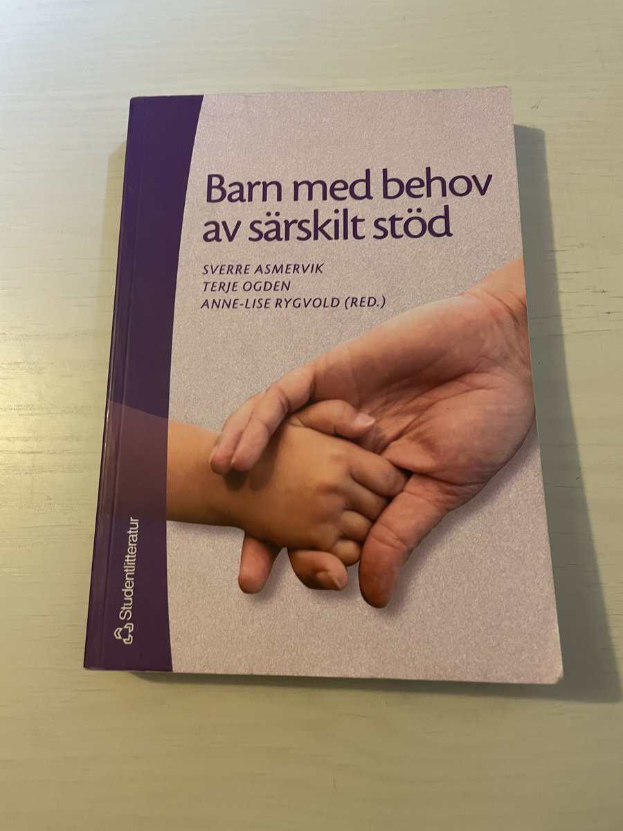 Sverre Asmervik : Barn med behov av särskilt stöd - Grundbok i specialpedagogik