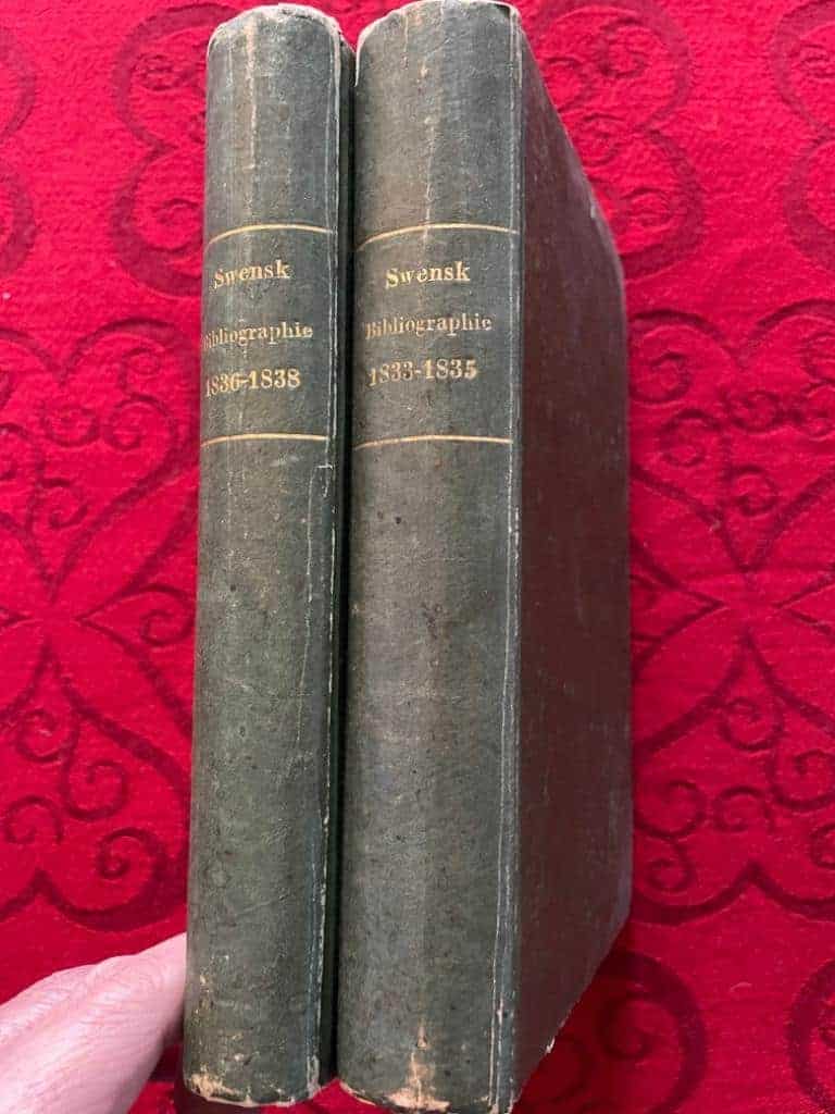Swensk Bibliographi 1833 - 1838