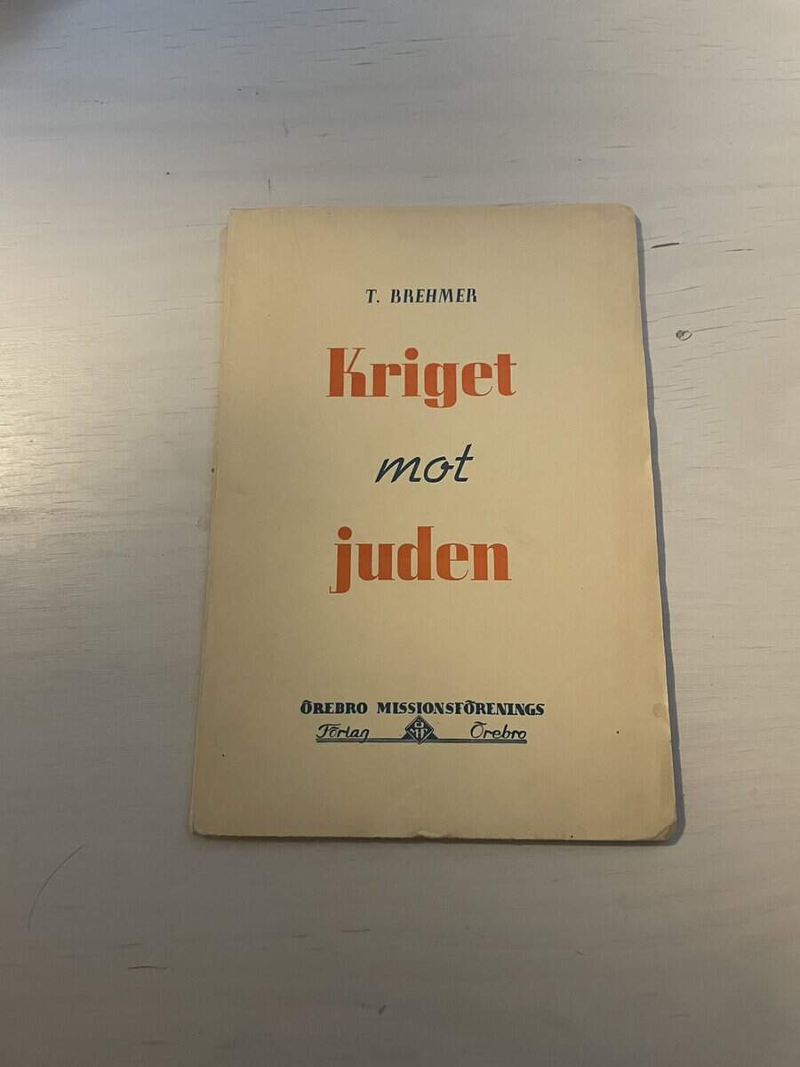T Brehmer : Kriget mot juden