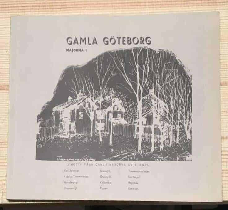 T Koos : Gamla Göteborg - Majorna 12 motiv