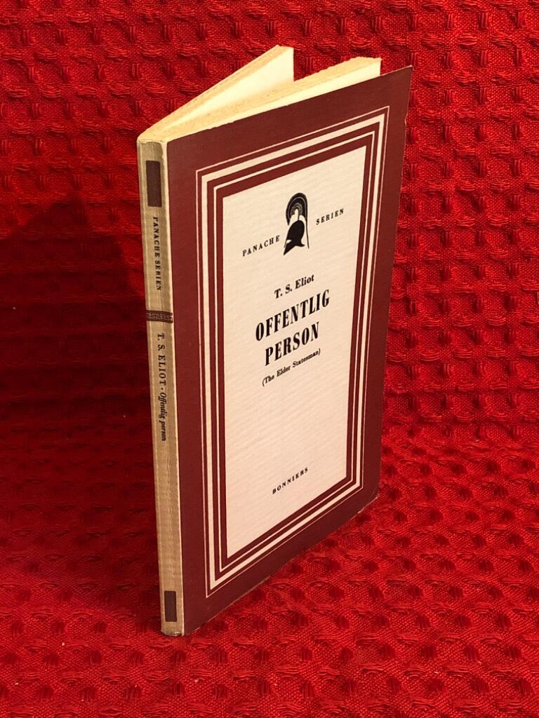 T. S. Eliot : Offentlig person (The Elder Statesman)