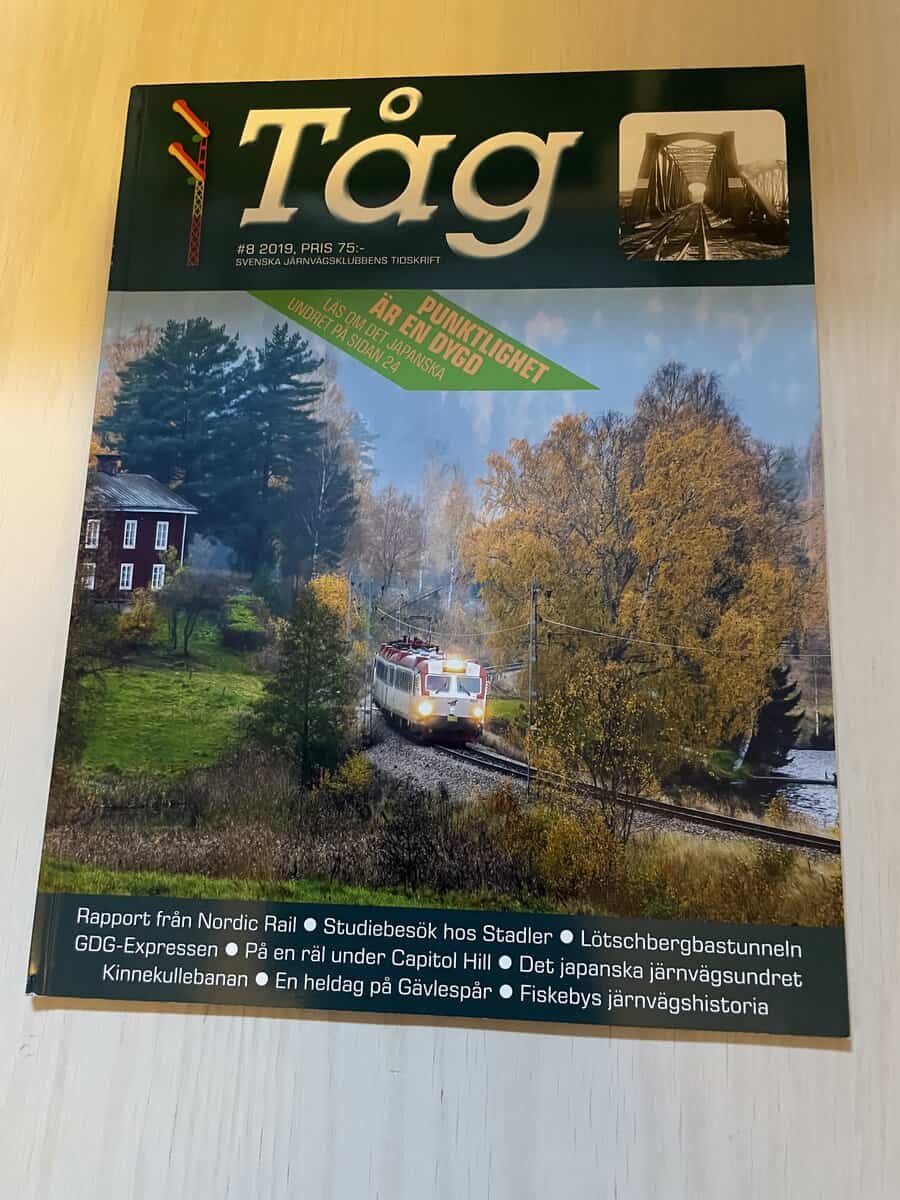 Tåg - nr 8 2019
