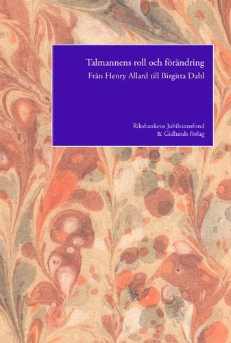 Talmannens roll och förändring