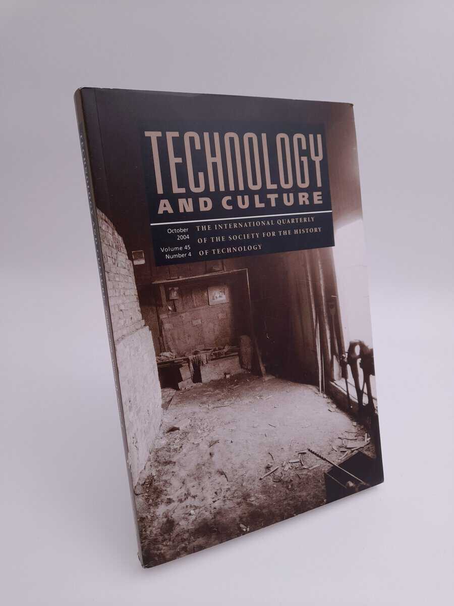 Technology and culture : 2004/4