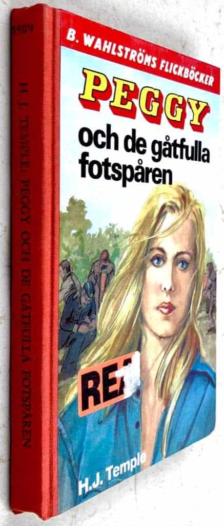 Temple, H. J., pseud. ; Högberg, Inga-Lill : Peggy och de gåtfulla fotspåren