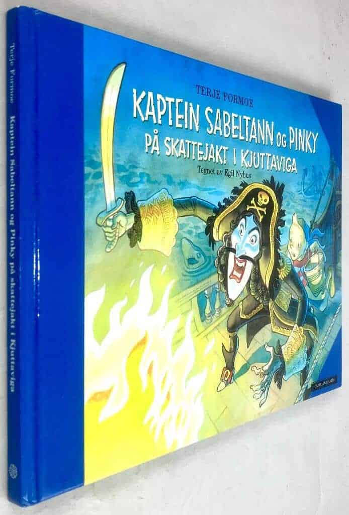 Terje Formoe ; Egil Nyhus : Kaptein Sabeltann og Pinky på skattejakt i Kjuttaviga