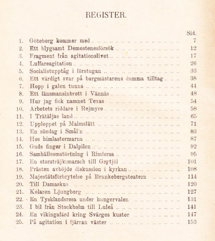 Texas : På uppviglarstråt