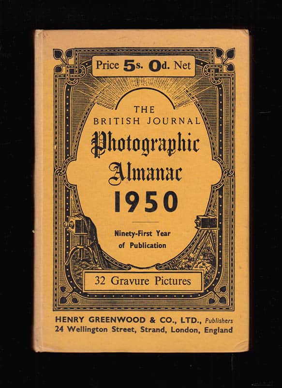 The British Journal Photographic Almanac 1950
