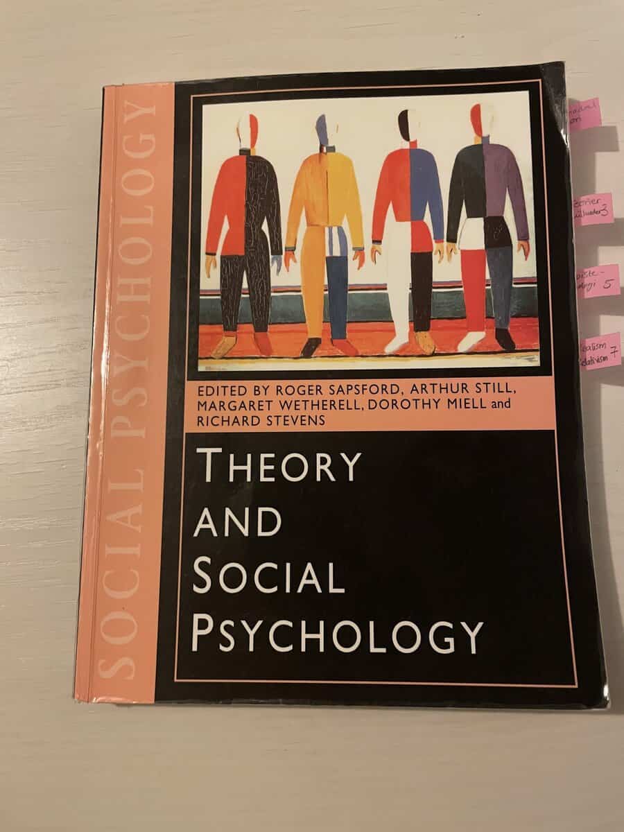 Theory and social psychology
