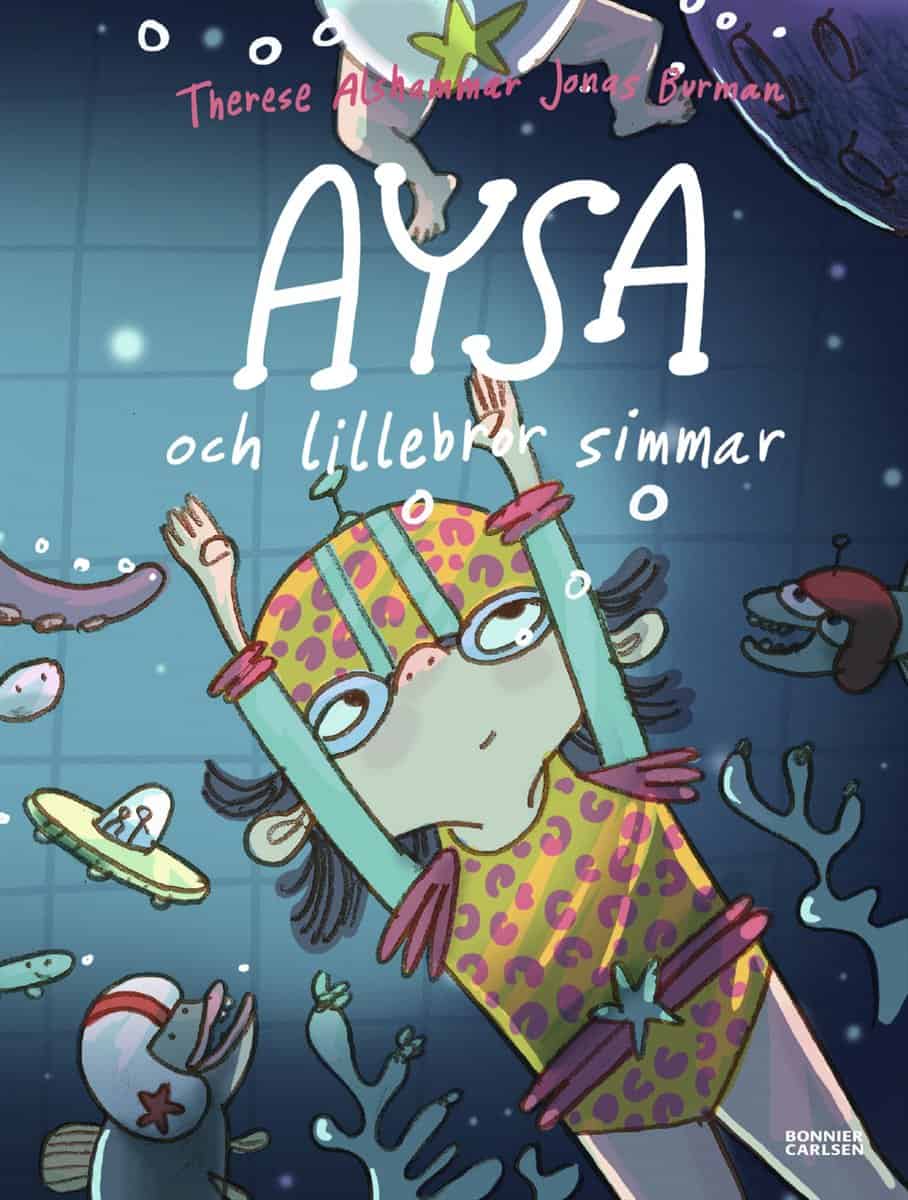 Alshammar, Therese; Burman, Jonas : Aysa och lillebror simmar