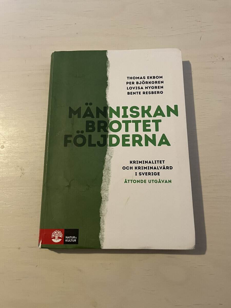 Thomas Ekbom : Människan, brottet, följderna