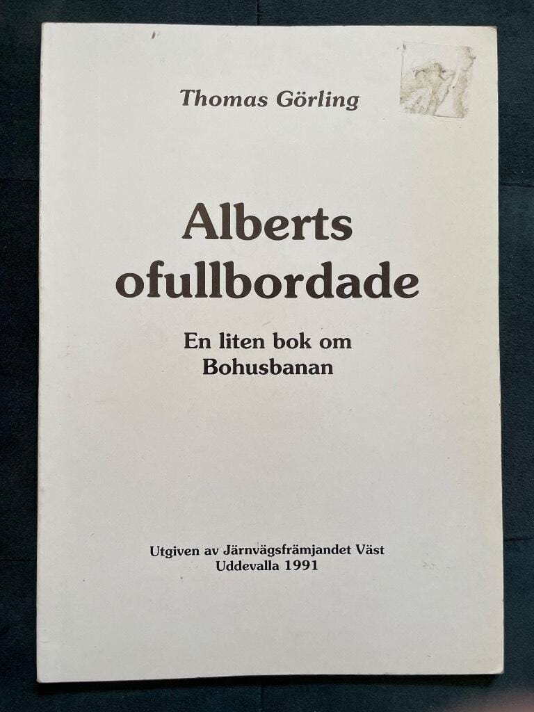 Thomas Görling : Alberts ofullbordade