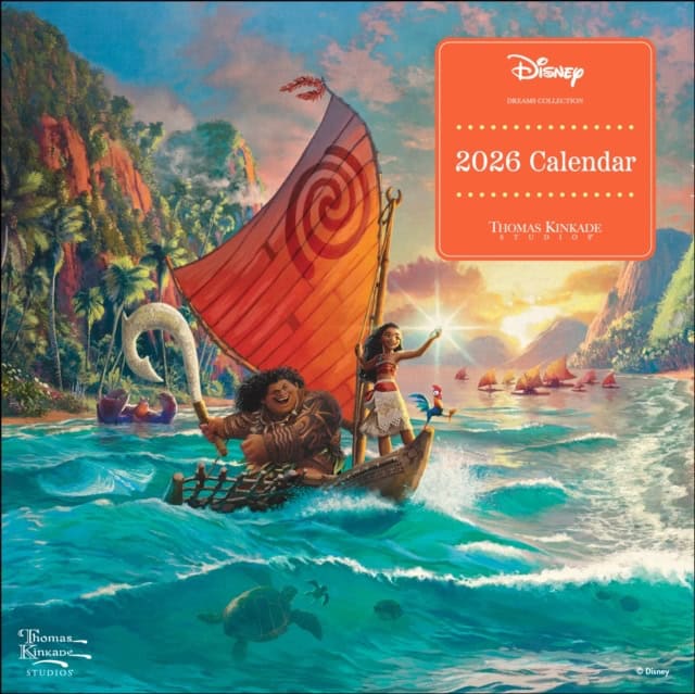 Thomas Kinkade : Disney Dreams Collection by Thomas Kinkade Studios 2026 Mini Wall Calendar