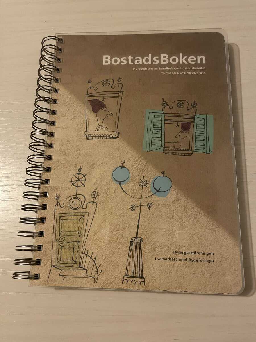 Thomas Nathorst-Böös : Bostadsboken hyresgästernas handbok om bostadskvalitet