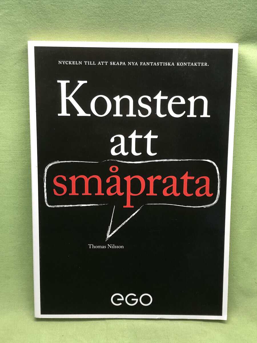 Thomas Nilsson : Konsten att småprata
