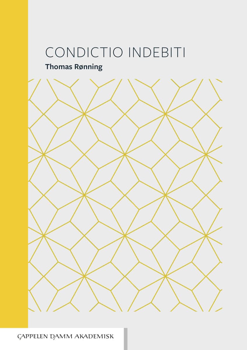 Thomas Rønning : Condictio indebiti