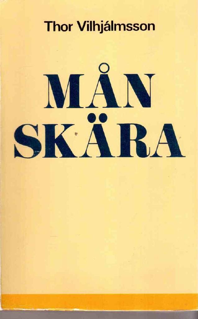 Thor Vilhjálmsson : Månskära