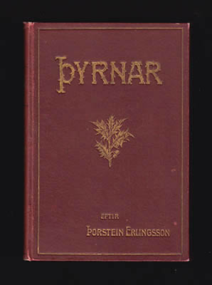 Thorsteinn Erlingsson : Þyrnar. Nokkur Kvædi