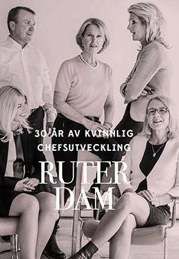 Thunberg, Karin ; Dunér, Hanna : Ruter Dam : 30år av kvinnlig chefsutveckling