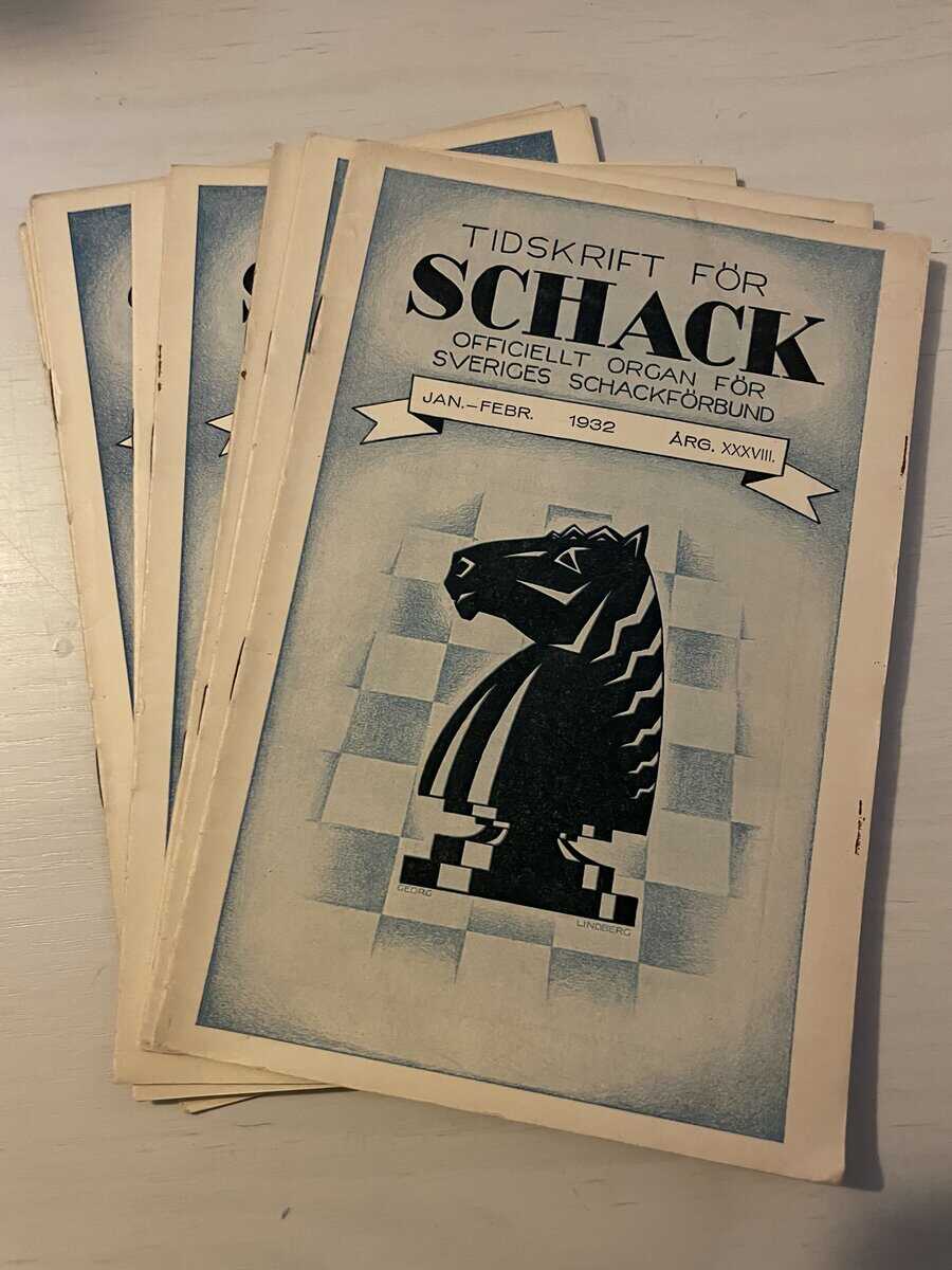 Tidskrift för schack - Hel årgång 1932