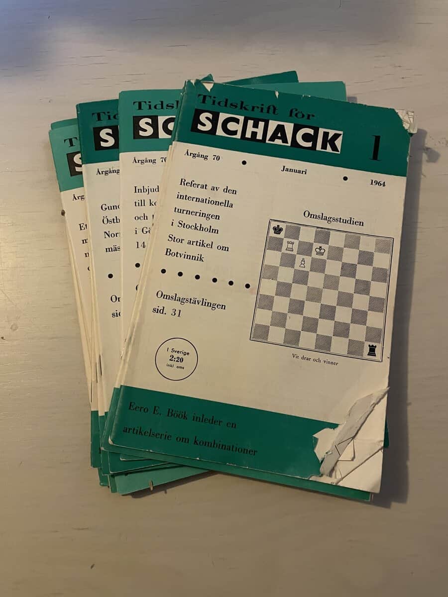Tidskrift för schack - Hel årgång 1964