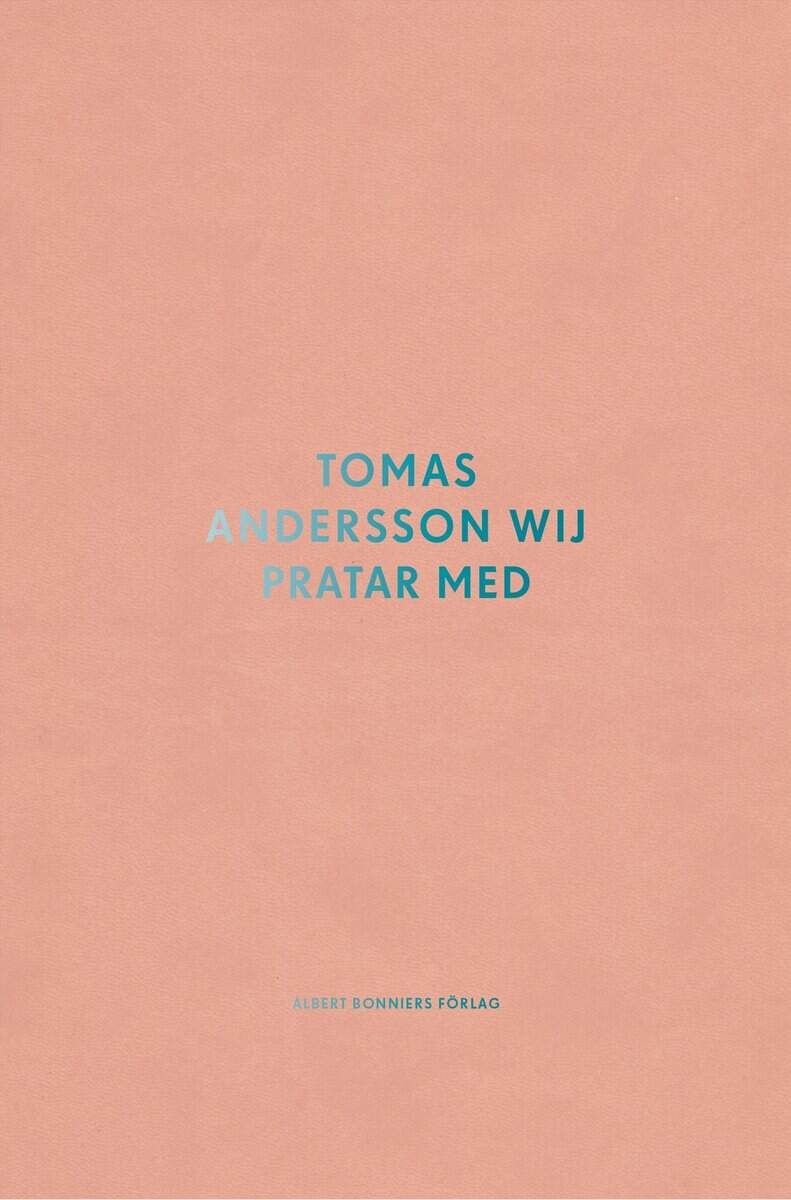 Tomas Andersson Wij : Tomas Andersson Wij pratar med