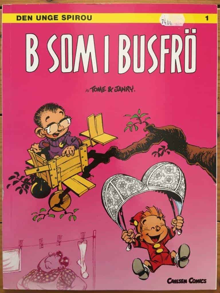 Tome ; Janry ; Nehlmark, Stellan : Den unge Spirou 1
