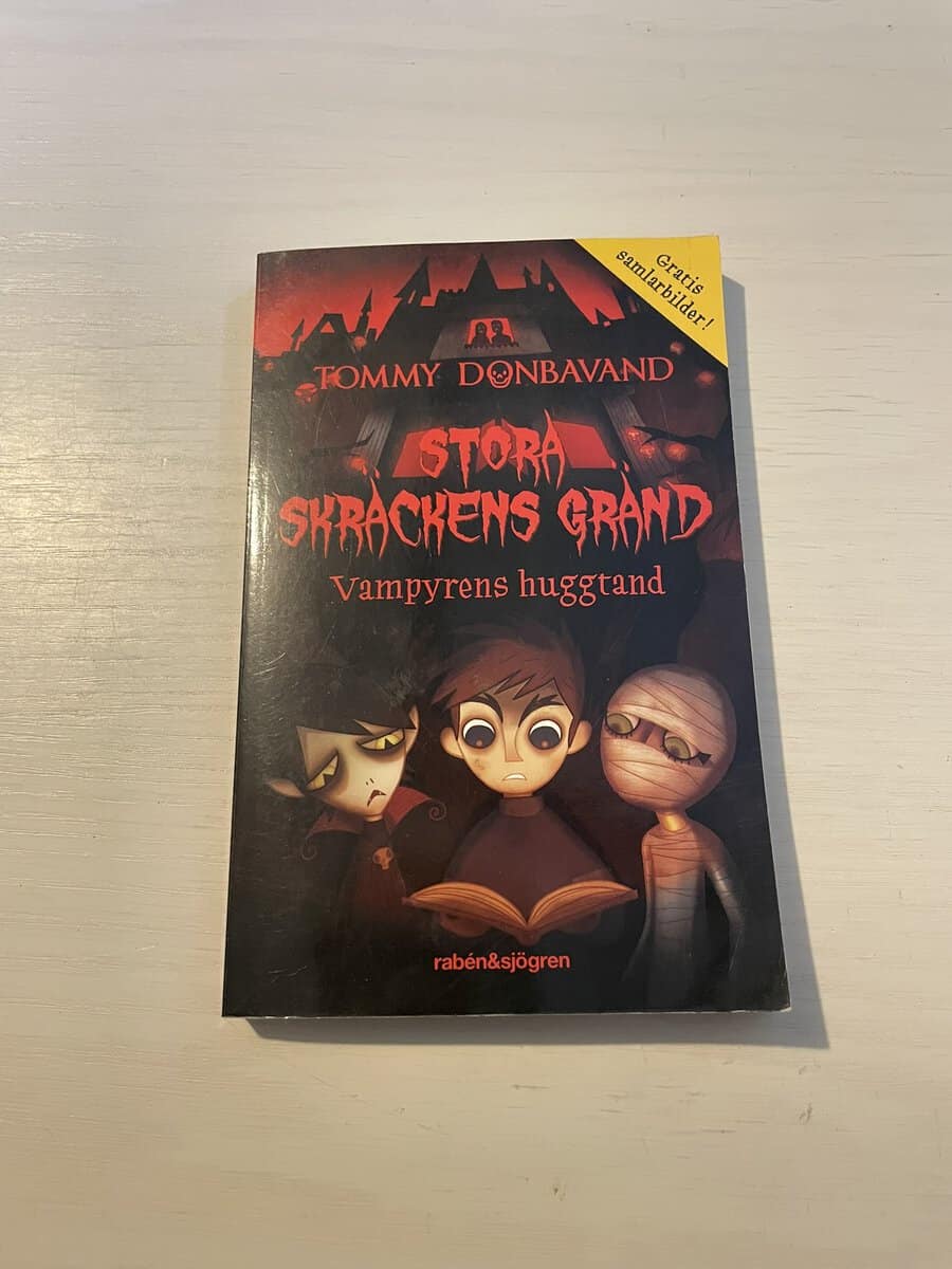 Tommy Donbavand : Stora skräckens gränd 1 - Vampyrens huggtand