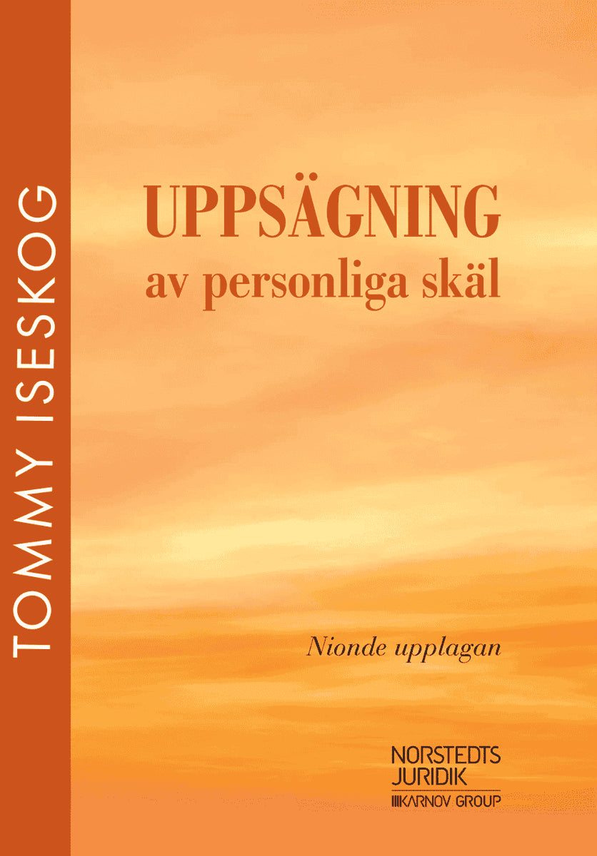 Tommy Iseskog : Uppsägning av personliga skäl