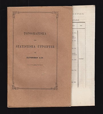Topografiska och statistiska uppgifter om Elfsborgs län