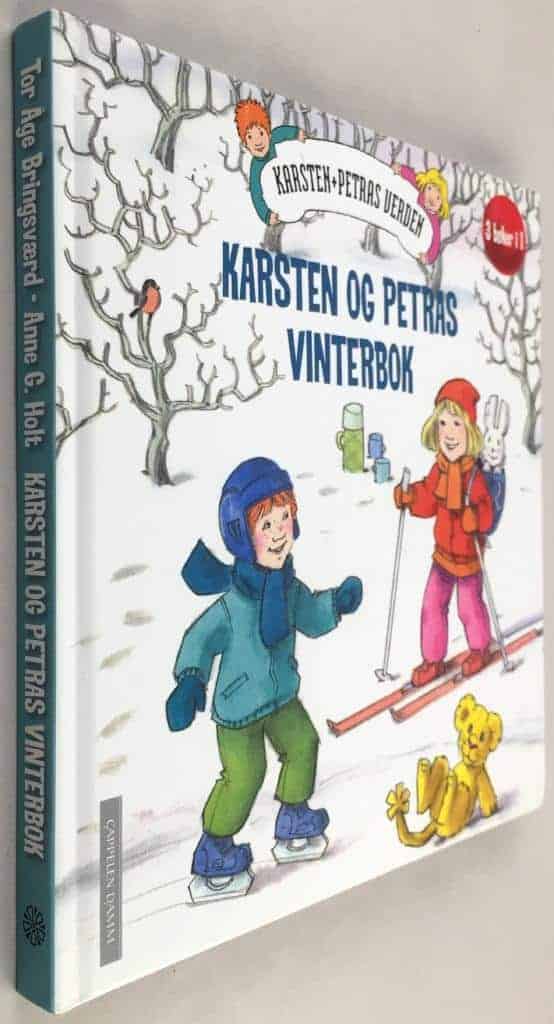 Tor Åge Bringsvaerd ; Anne G. Holt : Karsten og Petras Vinterbok - Karsten + Petras Verden - 3 boker i 1 [Norsk text, bokmål]