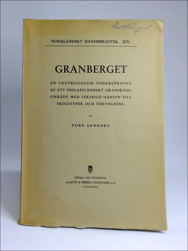 Tore Arnborg : Granberget