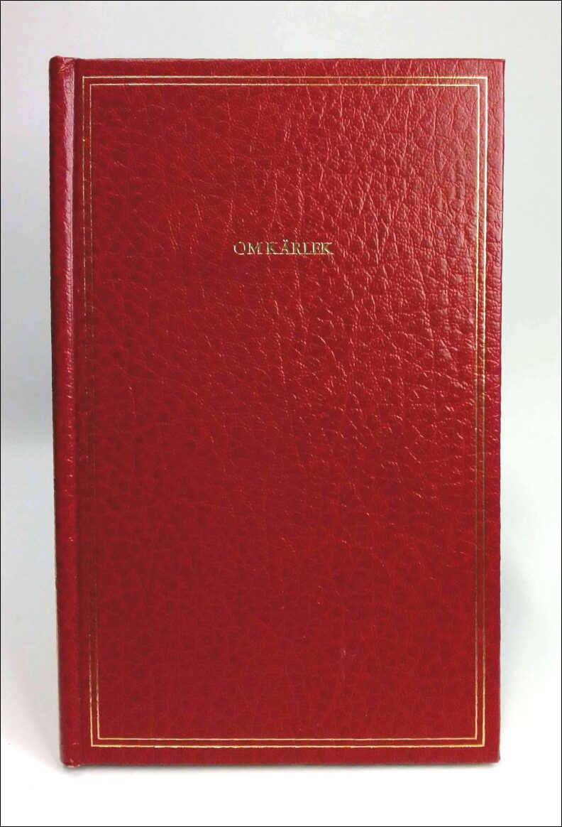 Tore Zetterholm : Om kärlek