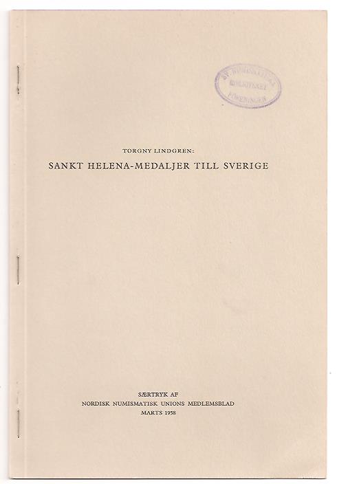 Torgny Lindgren : Sankt Helena-medaljer till Sverige