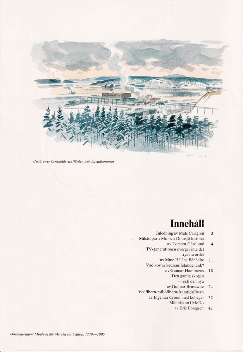 Torsten Gårdlund : Mo och Domsjö aktiebolag 100 år