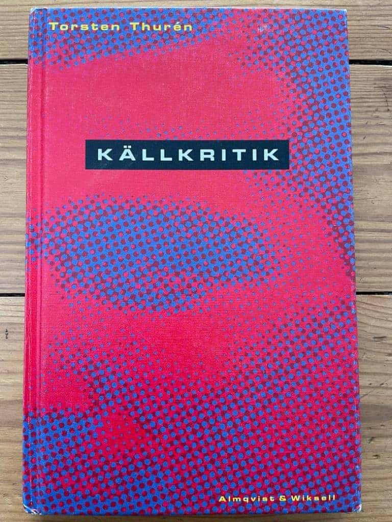 Torsten Thurén : Källkritik