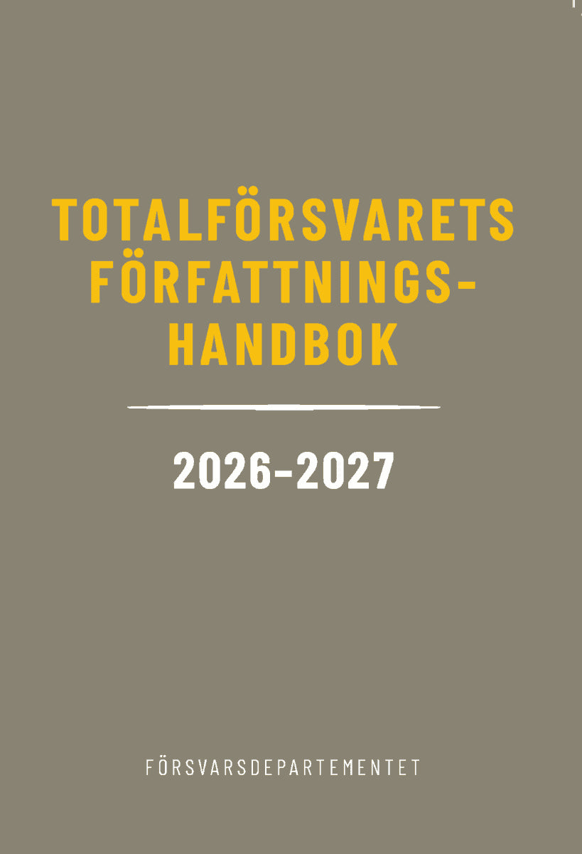 Totalförsvarets författningshandbok 2026/27