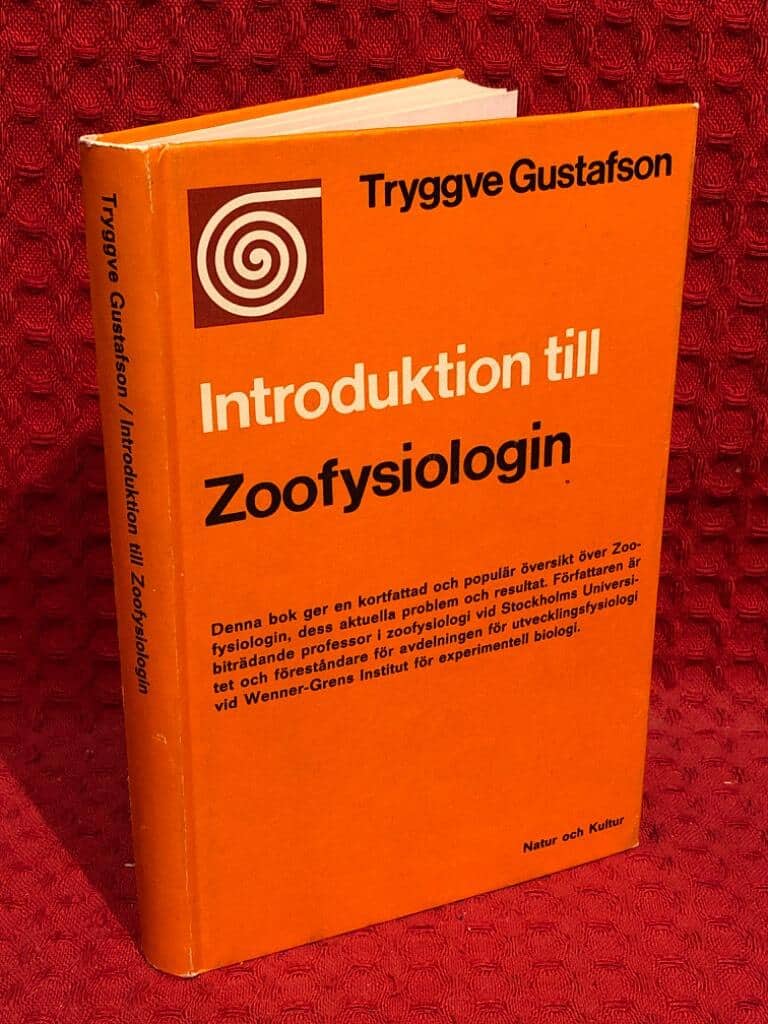 Tryggve Gustafson : Introduktion till zoofysiologin