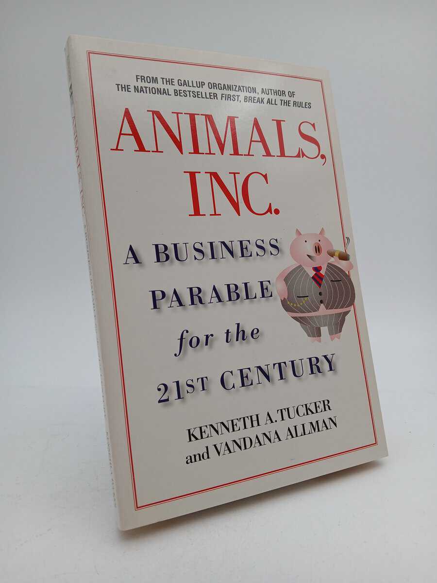 Tucker, Kenneth A. ; Allman, Vandana : Animals, inc.