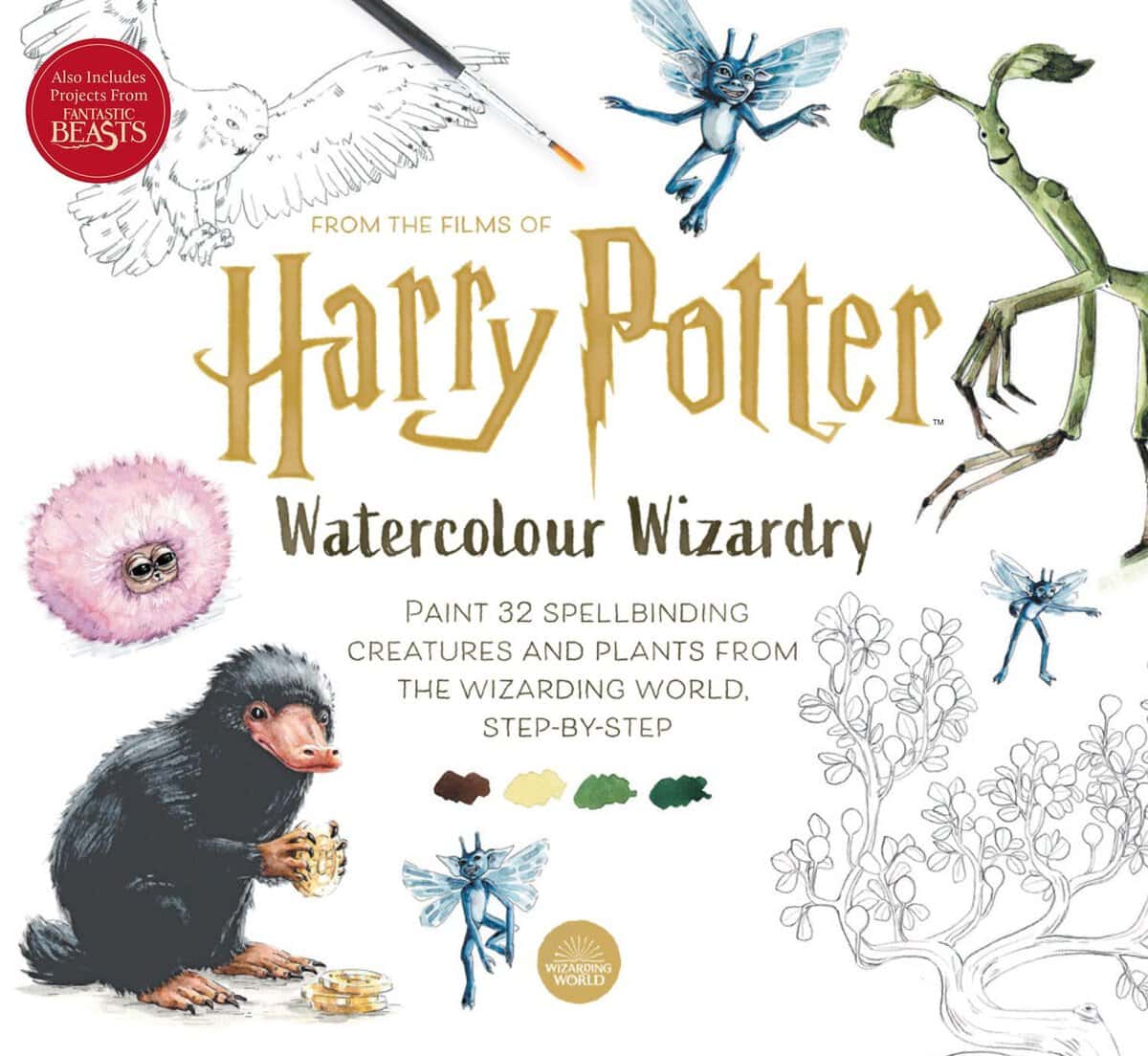 TUGCE  AUDOIR : Harry Potter Watercolour Wizardry